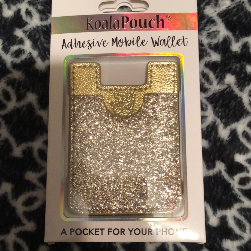 Adhesive mobile wallet